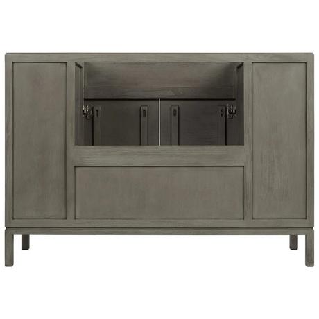 48" Becker Teak Vanity for Undermount Sink - Gray Wash