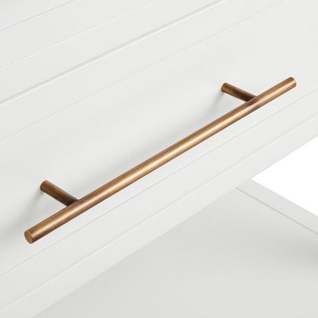 36" Robertson Console Vanity for Rectangular Undermount Sink - Bright White