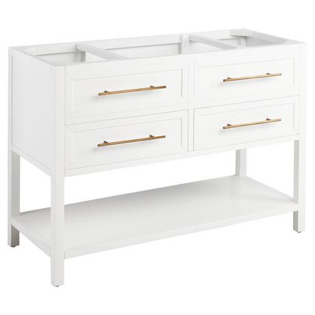 48" Robertson Vanity for Undermount Sink - Bright White