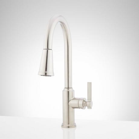 Greyfield Single-Hole Pull-Down Kitchen Faucet