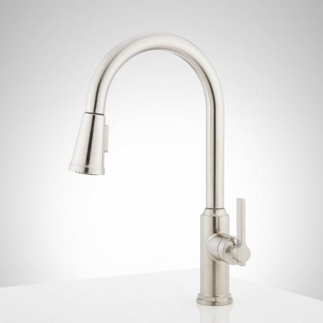 Greyfield Single-Hole Pull-Down Kitchen Faucet