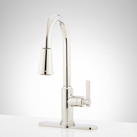 Greyfield Single-Hole Pull-Down Kitchen Faucet