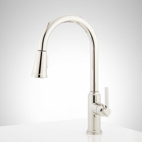 Greyfield Single-Hole Pull-Down Kitchen Faucet