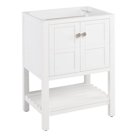 24" Olsen Console Vanity for Undermount Sink - Soft White