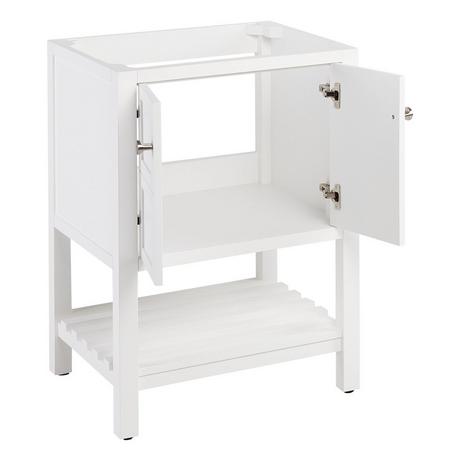 24" Olsen Console Vanity for Undermount Sink - Soft White