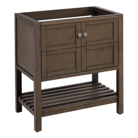 30" Olsen Console Vanity for Rectangular Undermount Sink - Ash Brown