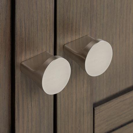 30" Olsen Console Vanity for Rectangular Undermount Sink - Ash Brown