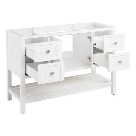 48" Olsen Console Vanity Undermount Sink - Soft White