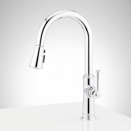 Beasley Single-Hole Pull-Down Kitchen Faucet
