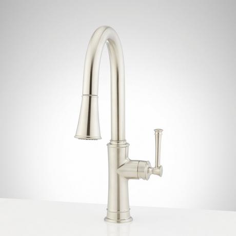 Beasley Single-Hole Pull-Down Kitchen Faucet