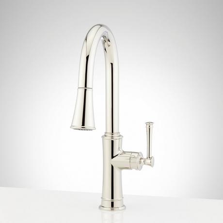 Beasley Single-Hole Pull-Down Kitchen Faucet