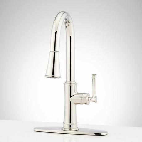 Beasley Single-Hole Pull-Down Kitchen Faucet