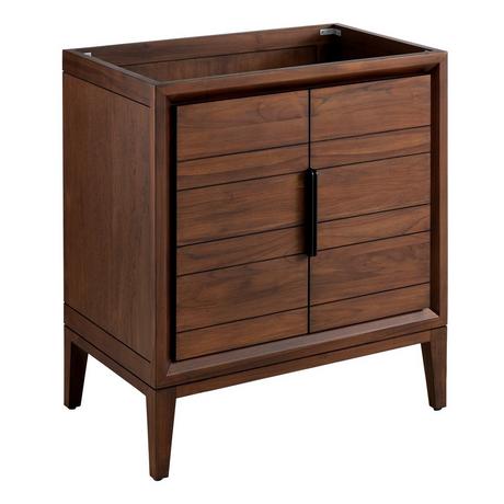30" Aliso Teak Vanity for Rectangular Undermount - Java