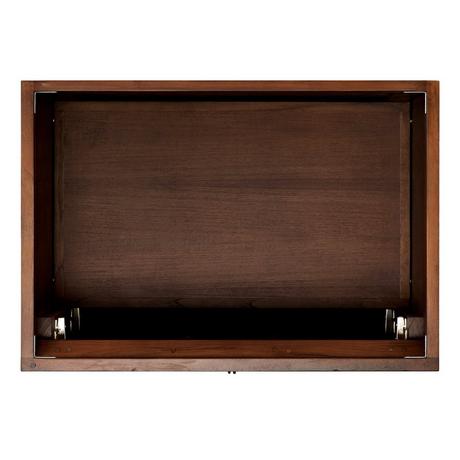 30" Aliso Teak Vanity for Rectangular Undermount - Java