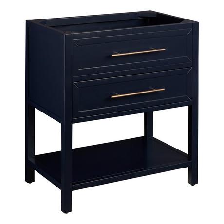 30" Robertson Console Vanity for Undermount Sink - Midnight Navy Blue