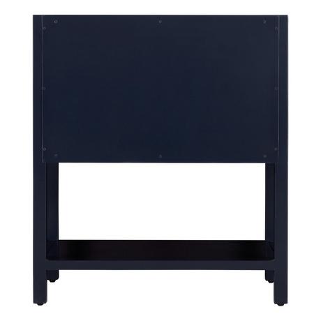 30" Robertson Console Vanity for Undermount Sink - Midnight Navy Blue