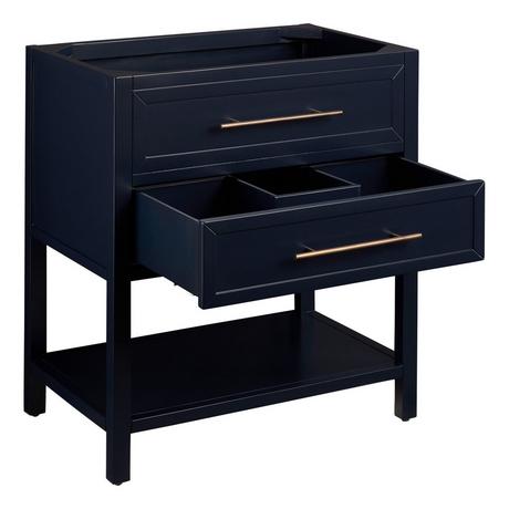30" Robertson Console Vanity for Undermount Sink - Midnight Navy Blue