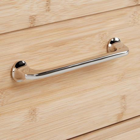 72" Burfield Bamboo Double Vanity for Rectangular Undermount Sinks - Natural Bamboo