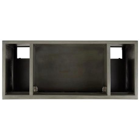 48" Becker Teak Vanity for Undermount Sink - Gray Wash