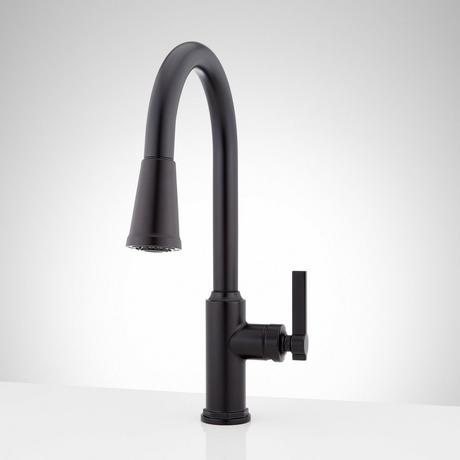 Greyfield Single-Hole Pull-Down Kitchen Faucet