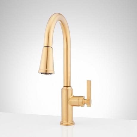 Greyfield Single-Hole Pull-Down Kitchen Faucet