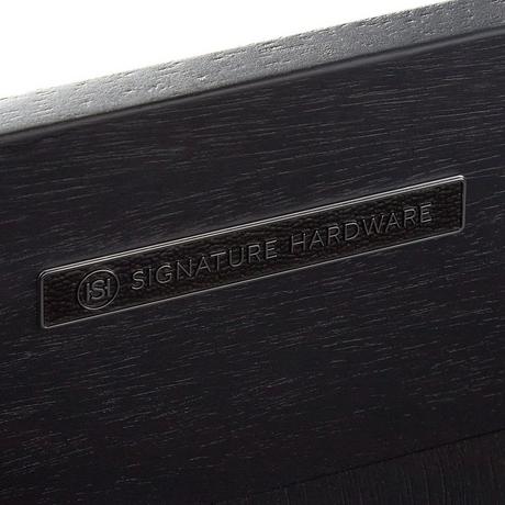 36" Hytes Mahogany Vanity With Undermount Sink - Midnight Navy Blue