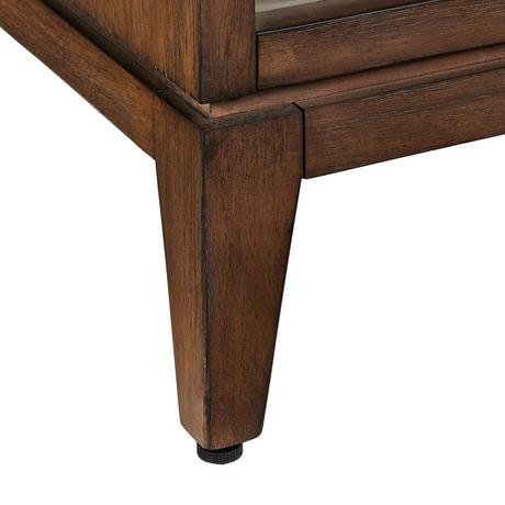 36" Hytes Mahogany Vanity With Undermount Sink - Carob Brown
