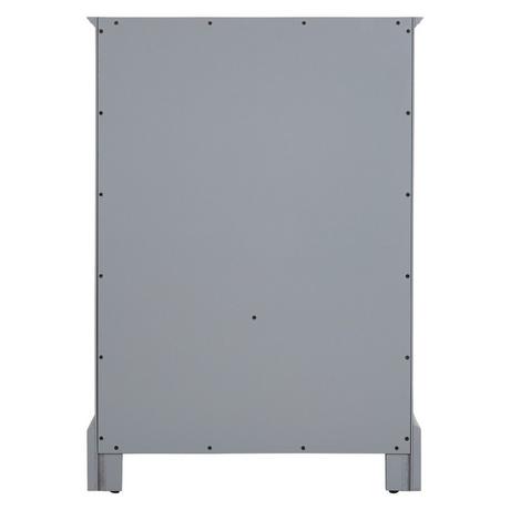 24" Quen Vanity With Rectangular Undermount Sink - Gray