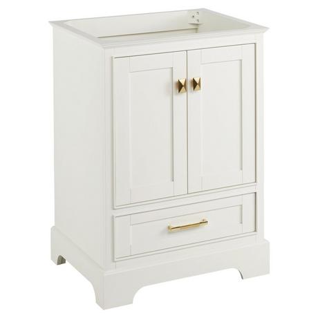 24" Quen Vanity - Soft White - Vanity Cabinet Only