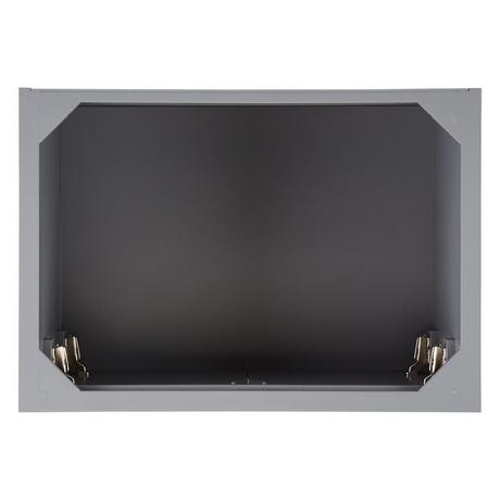 30" Quen Vanity With Rectangular Undermount Sink - Gray