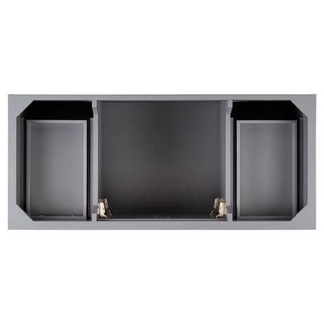 48" Quen Vanity With Rectangular Undermount Sink - Gray