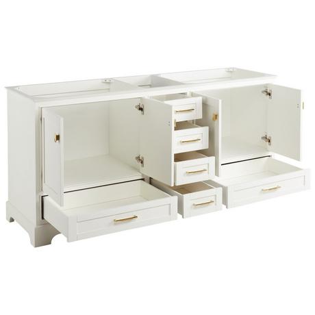 72" Quen Vanity - Soft White - Vanity Cabinet Only