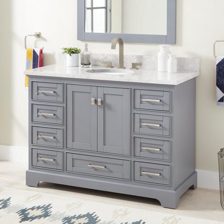 48" Quen Vanity With Undermount Sink - Gray