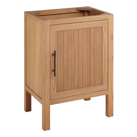 24" Ayanna Mindi Vanity with Rectangular Undermount Sink - Natural Mindi