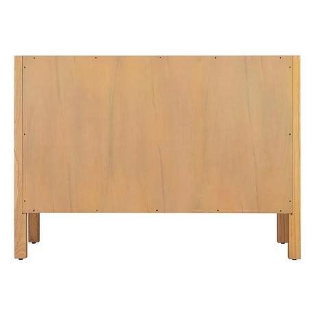 48" Ayanna Mindi Vanity with Rectangular Undermount Sink - Natural Mindi