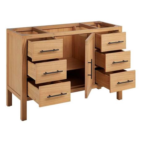 48" Ayanna Mindi Vanity with Rectangular Undermount Sink - Natural Mindi