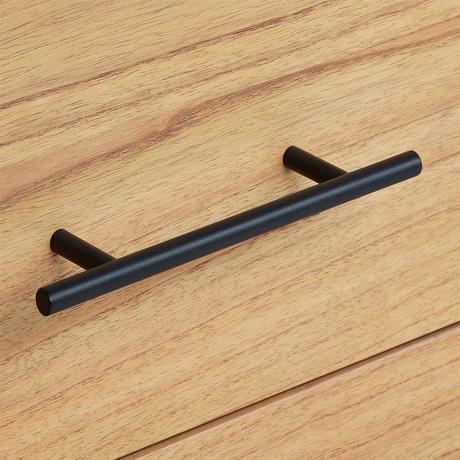 60" Ayanna Double Vanity - Natural Mindi - Vanity Cabinet Only