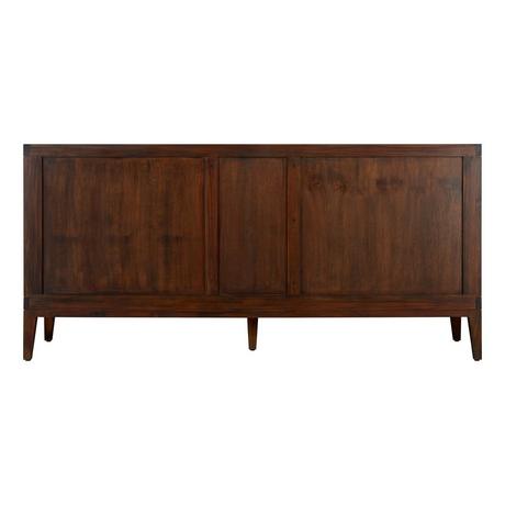 72" Aliso Teak Double Vanity with Rectangular Undermount Sink - Java