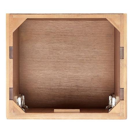 24" Quen Vanity - Driftwood Brown - Vanity Cabinet Only