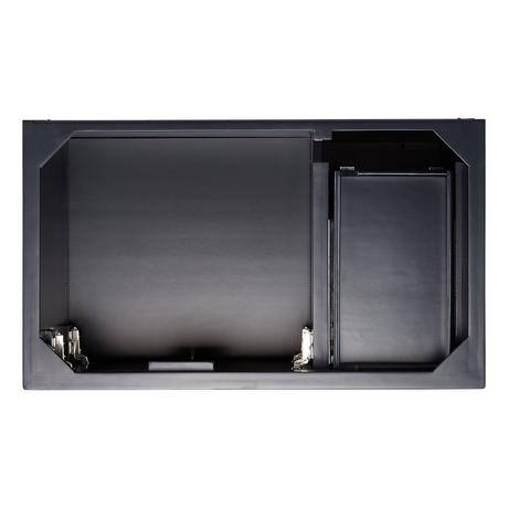 36" Quen Vanity - Midnight Navy Blue - Vanity Cabinet Only