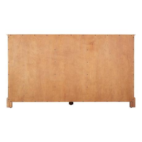 60" Quen Vanity - Driftwood Brown - Vanity Cabinet Only