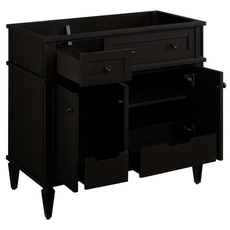 36" Elmdale Vanity with Undermount Sink - Charcoal Black