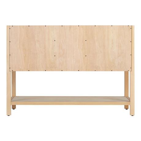 48" Robertson Console Vanity - Unfinished - Vanity Cabinet Only