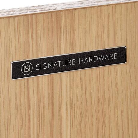 30" Fircrest Vanity with Integral Sink - Sandy Oak