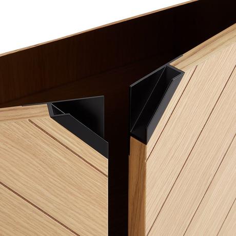 30" Fircrest Vanity with Integral Sink - Sandy Oak