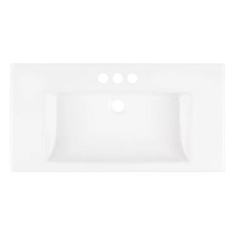 30" Fircrest Vanity with Integral Sink - Sandy Oak