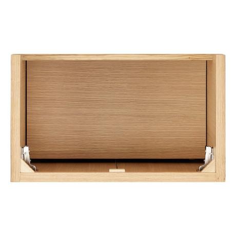 24" Fircrest Vanity with Integral Sink - Sandy Oak