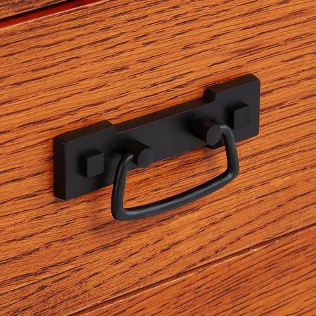 72" Maybeck Double Vanity With Rectangular Undermount sinks - Tinted Oak