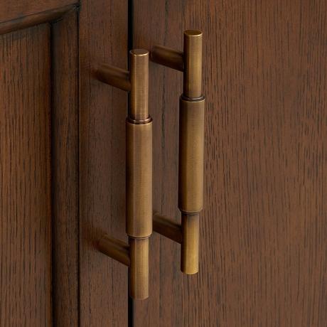 36" Claudia Vanity - Antique Coffee - Vanity Cabinet Only