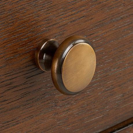 60" Claudia Double Vanity - Antique Coffee - Vanity Cabinet Only